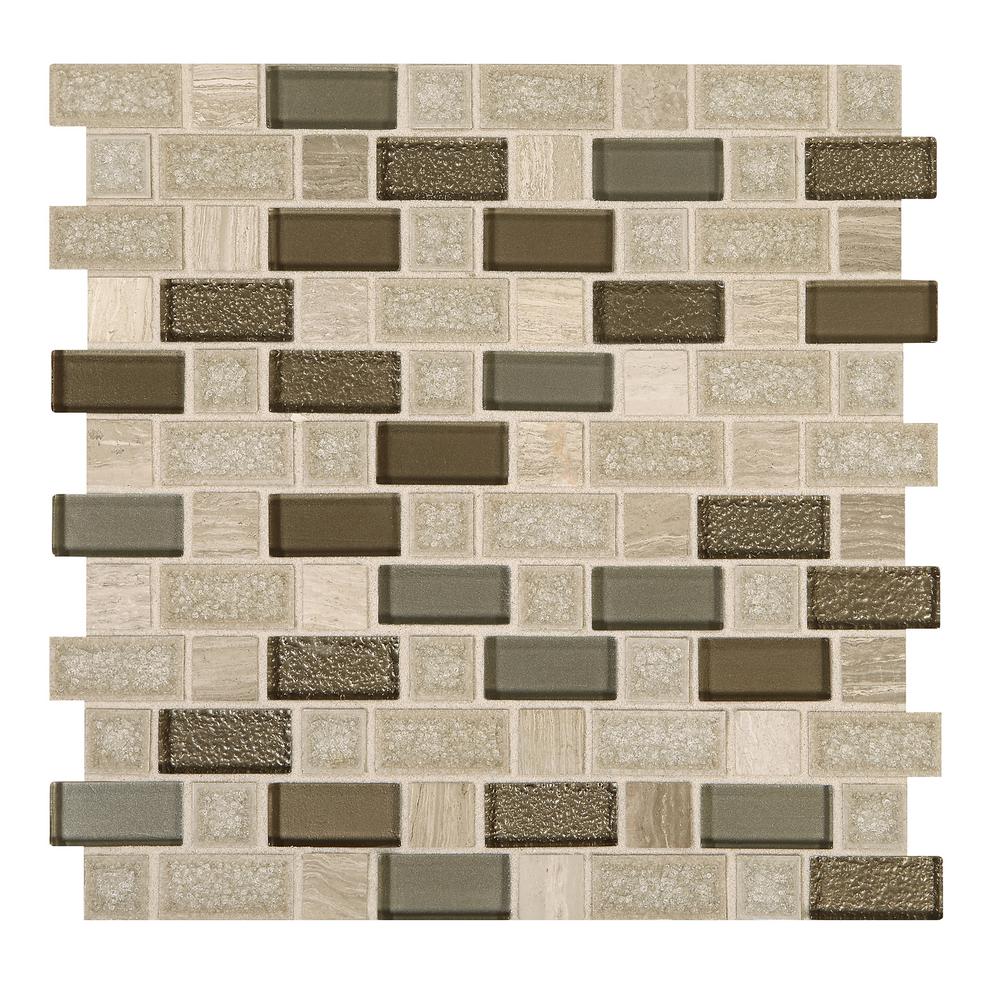 Bathroom Brick Joint Natural Stone Tile Flooring The
