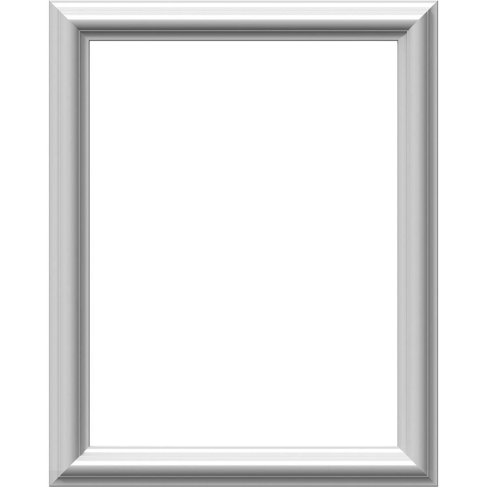 Ekena Millwork 16 in. W x 20 in. H x 1/2 in. P Ashford Molded Classic Wainscot Wall Panel