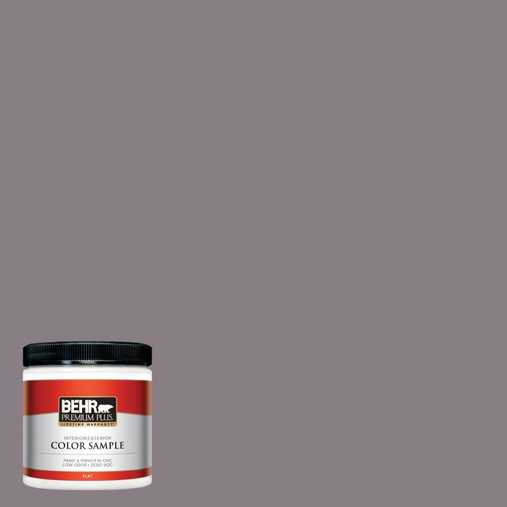Behr Premium Plus 8 Oz N570 4 Cly Plum Flat Interior Exterior N570 4 Cly Plum Flat Interior Exterior