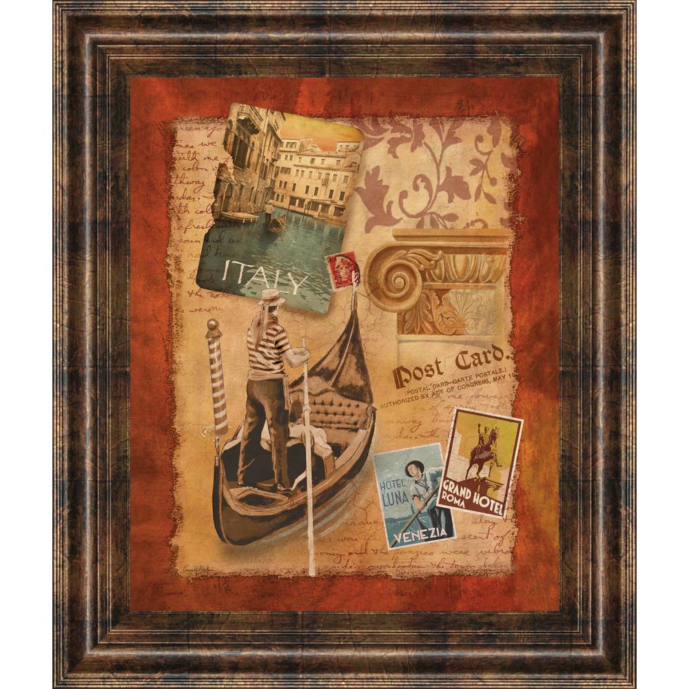 Classy Art 22 in. x 26 in. "Memories of Italy" by Conrad ...