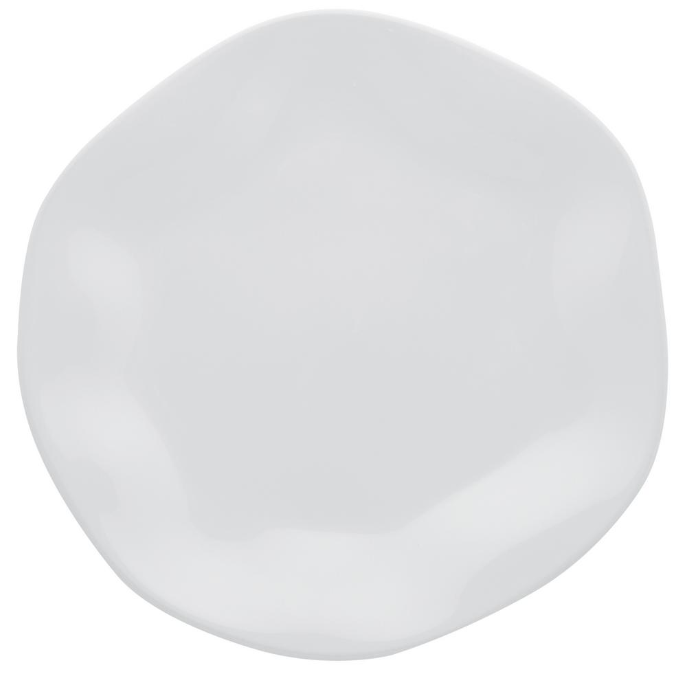 11.02 in. RYO White Dinner Plates (Set of 6)