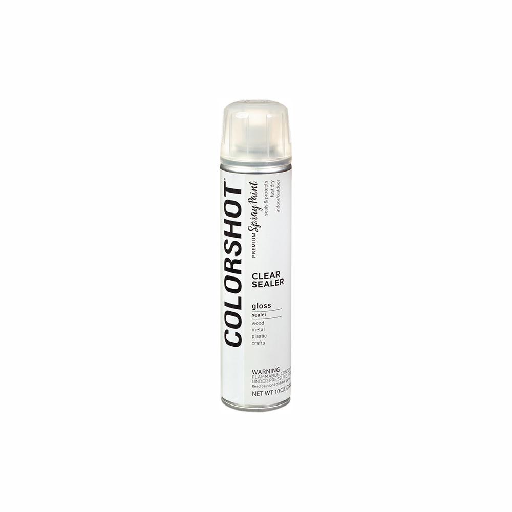 COLORSHOT 10 oz. Gloss Sealer Clear Purpose Aerosol Spray Paint (6 Pack