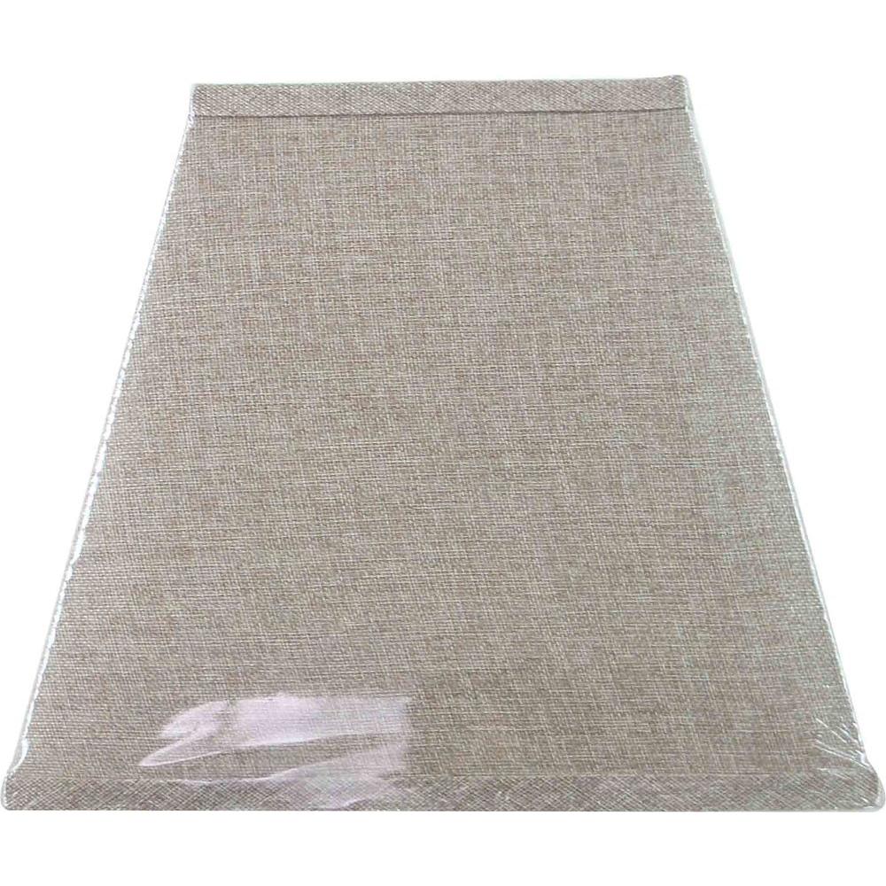 Hampton Bay Mix & Match Textured Oatmeal Linen Square Table Shade15793