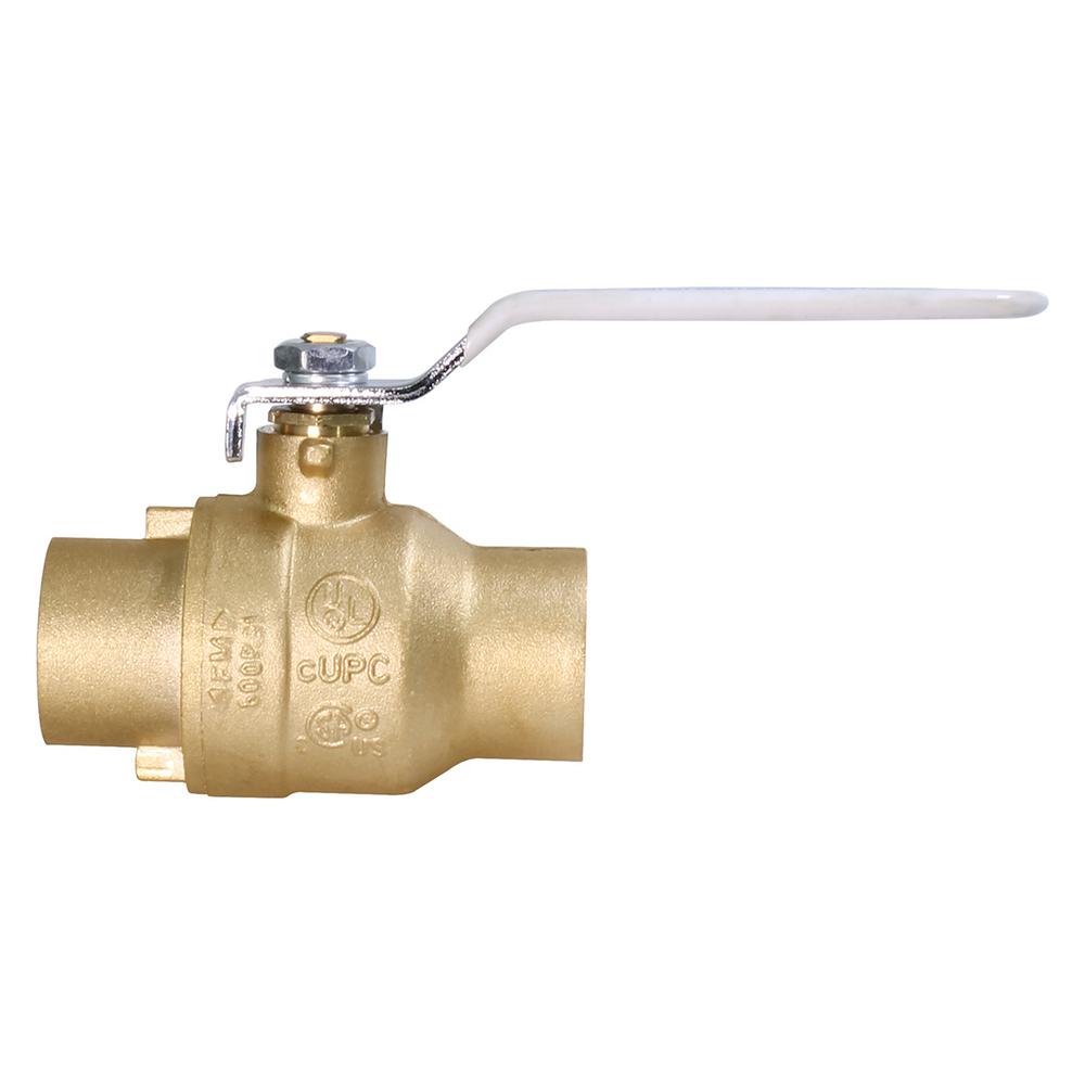 The Plumbers Choice Replacement Lever Handle For 34 In Ball Valve Stainless Steel Quarter 1022