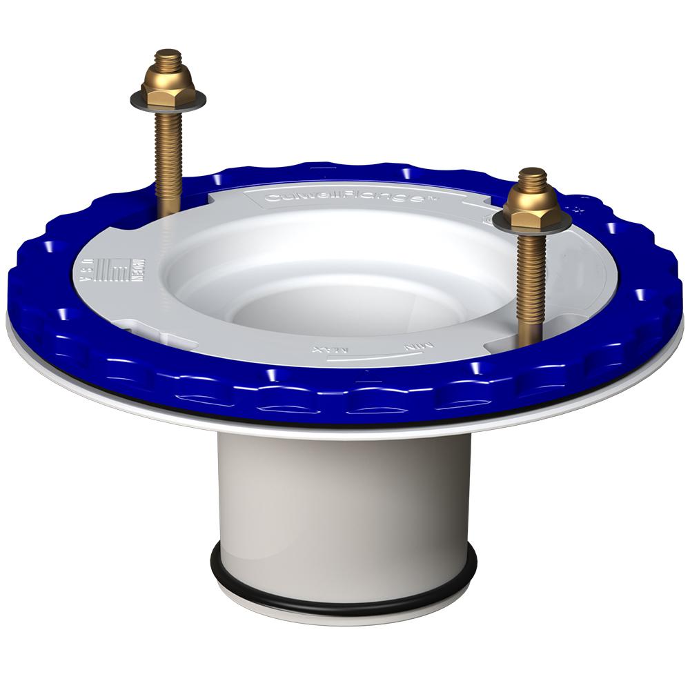 4 in. x 3 in. PVC DWV Closet FlangeC48512HD43 The Home Depot