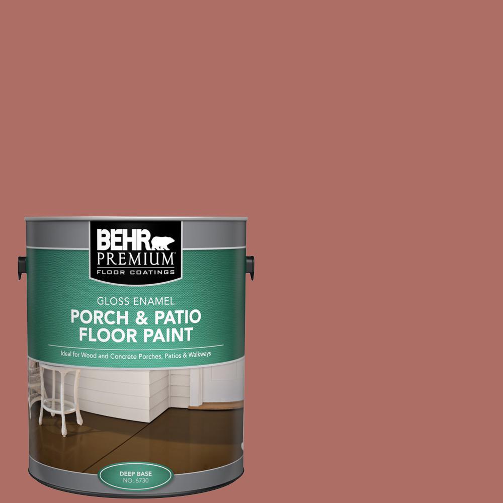 Behr Premium 1 Gal Ppf 20 New England Brick Gloss Enamel