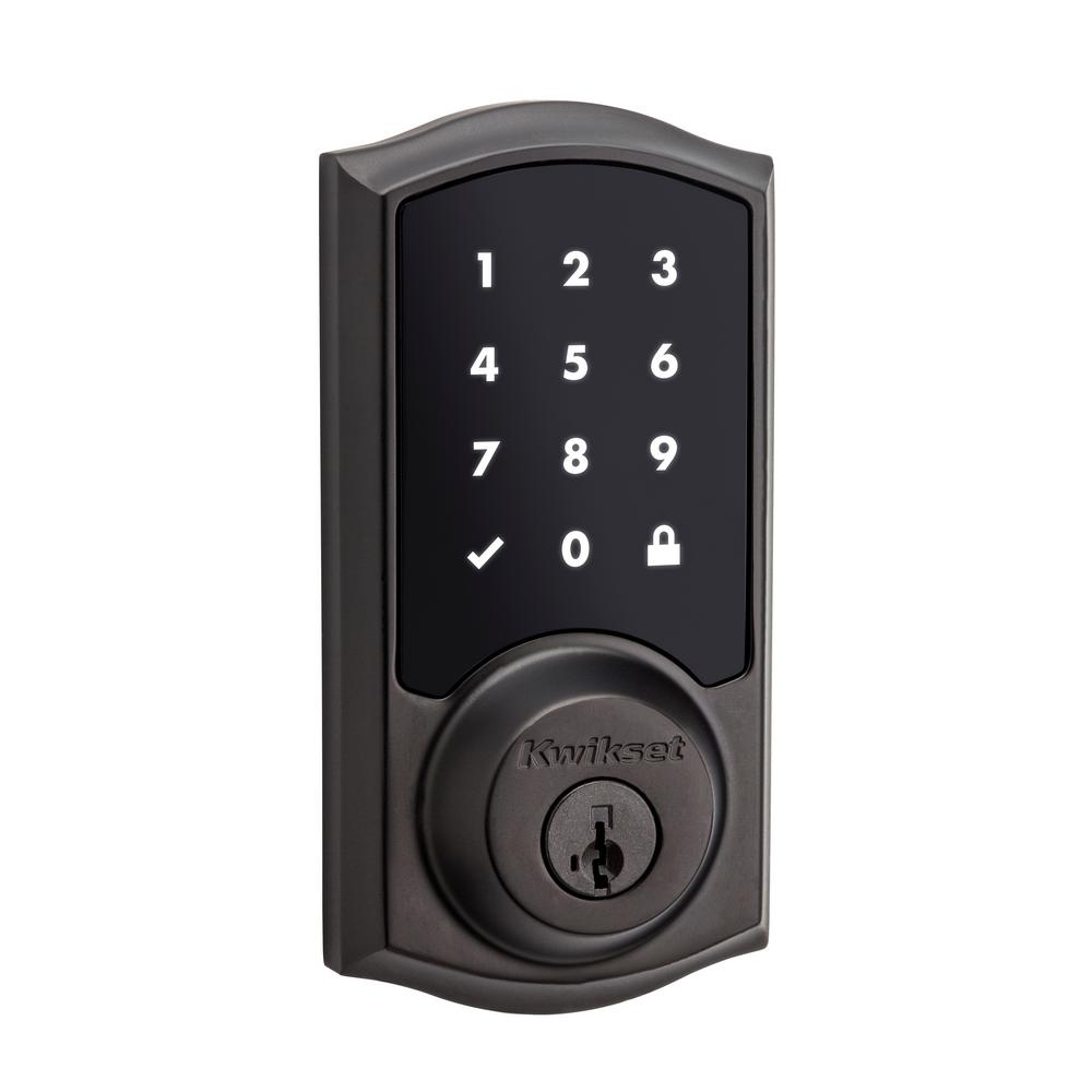 Kwikset Z Wave Smartcode 916 Touchscreen Venetian Bronze Single