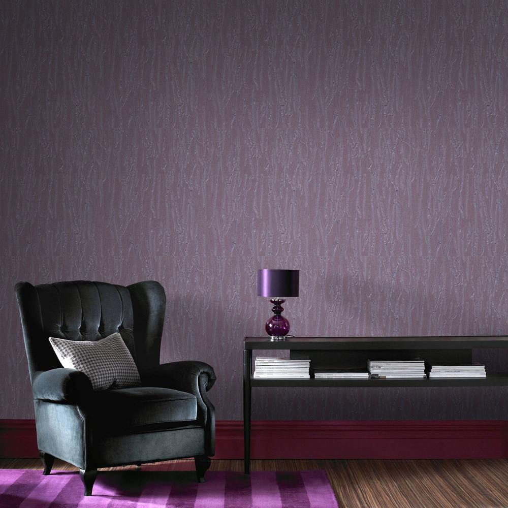 Graham Brown Purple Crushed Silk Wallpaper 20 871 The Home Depot Internet 300026635 Graham Brown Purple Crushed Silk Wallpaper