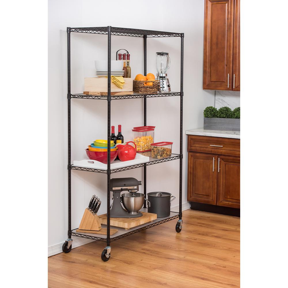 small wire rack shelving