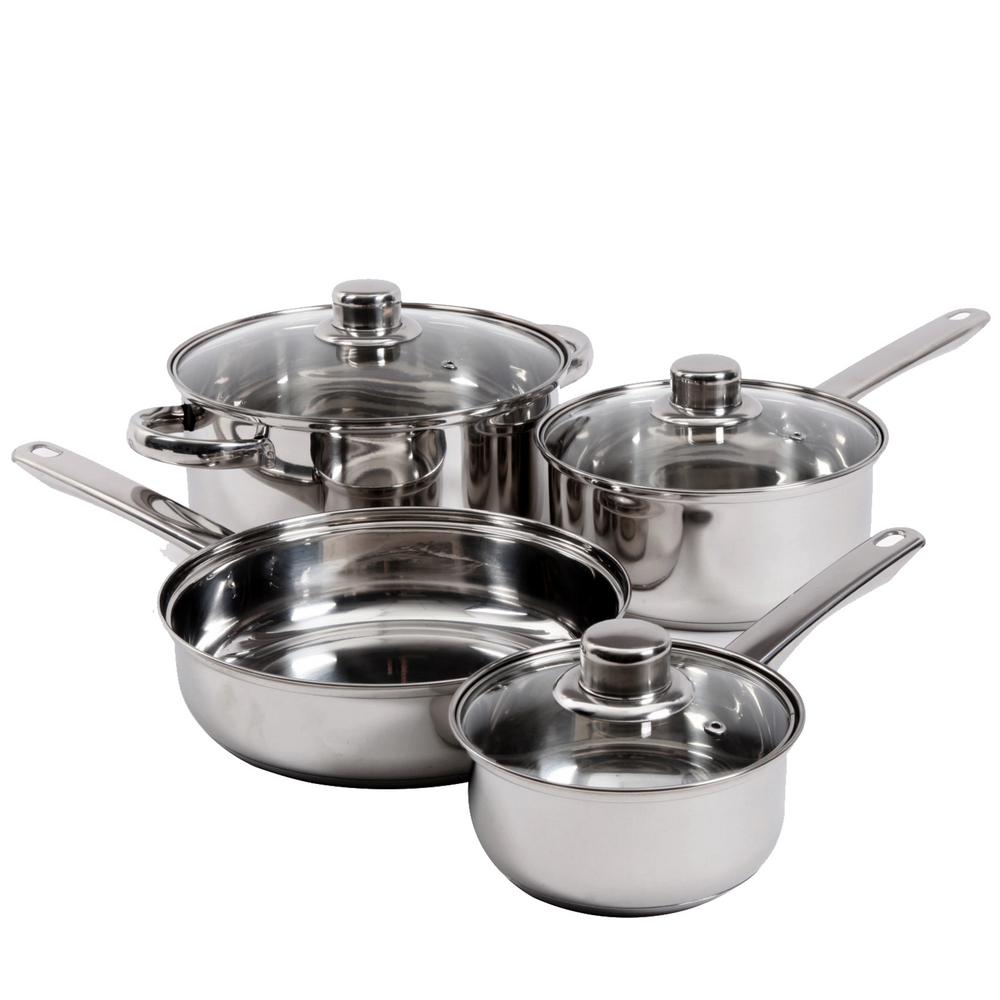 Stainless steel cookware