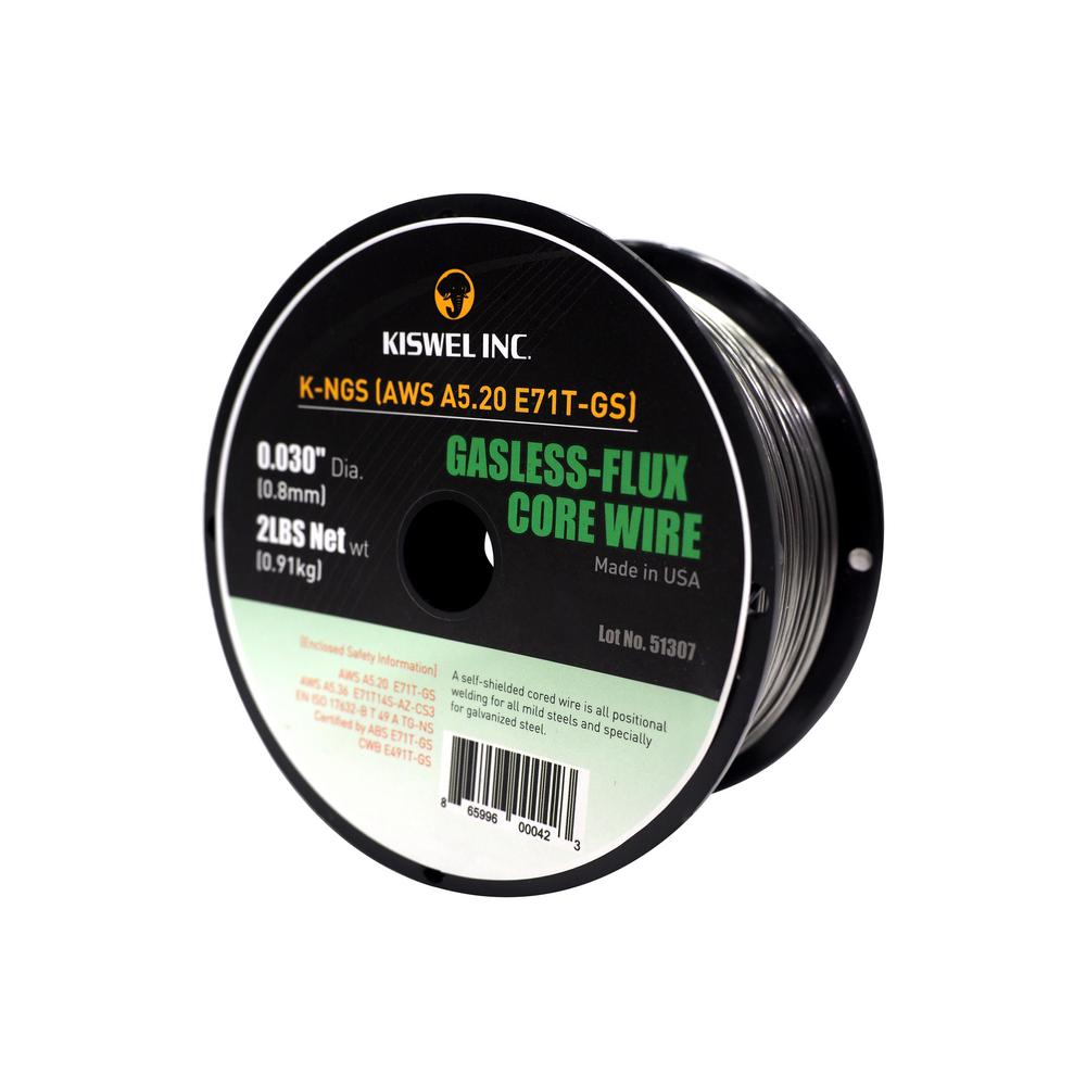 2 Rolls E71T-GS .035 in Gasless-Flux Core Wire Welding Dia 2lb