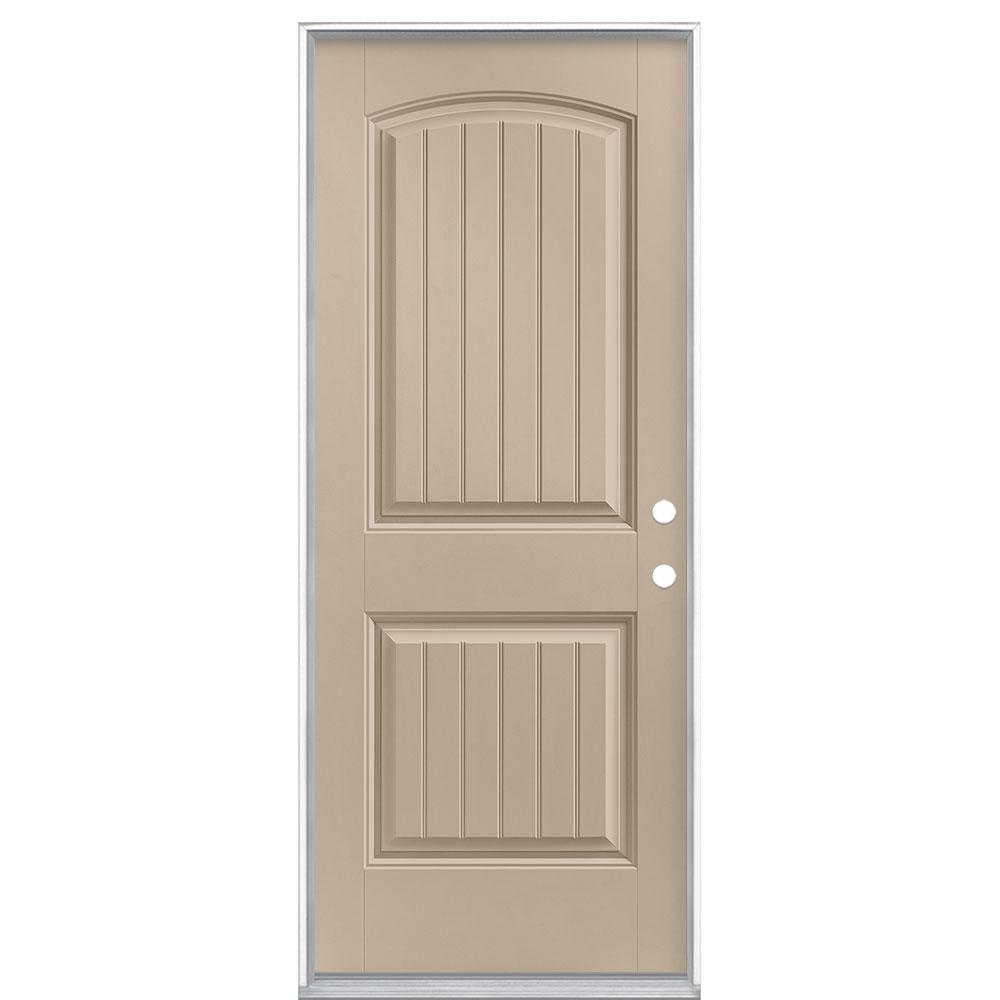 Masonite 32 In X 80 In Cheyenne 2 Panel Left Hand Inswing