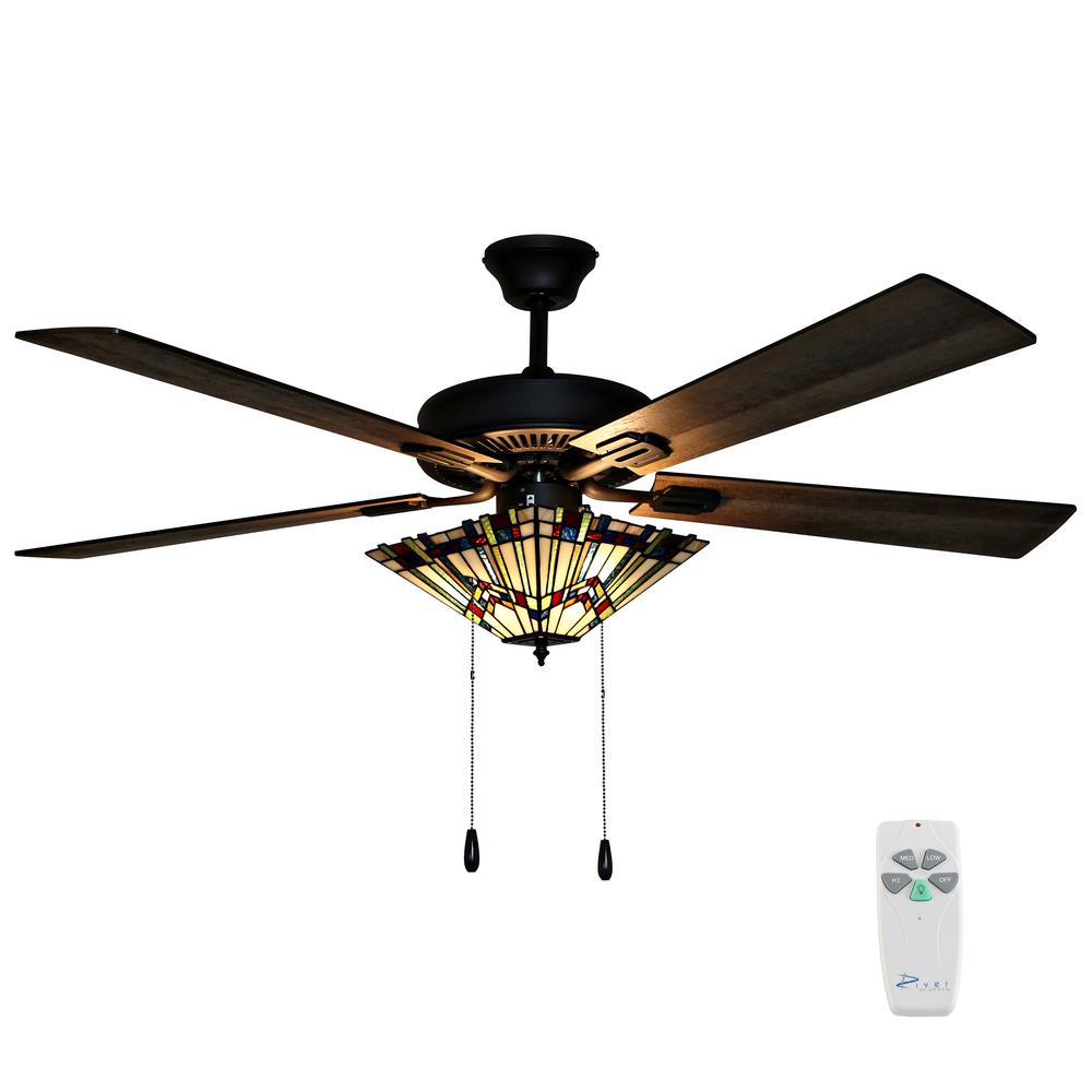 River Of Goods 52 In Silver Punched Metal Ceiling Fan 16554s