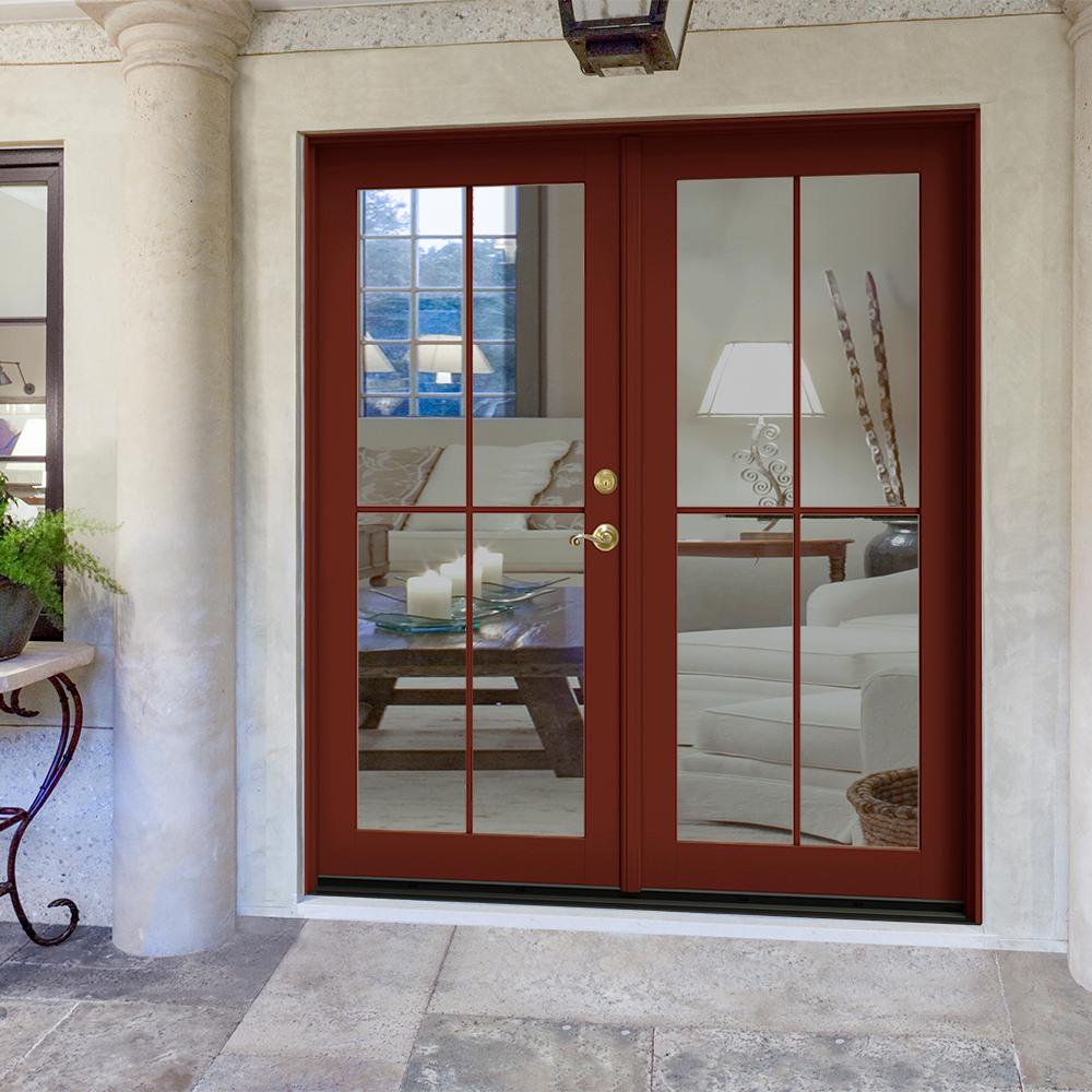 4 Lite - French Patio Door - Patio Doors - Exterior Doors - The Home Depot