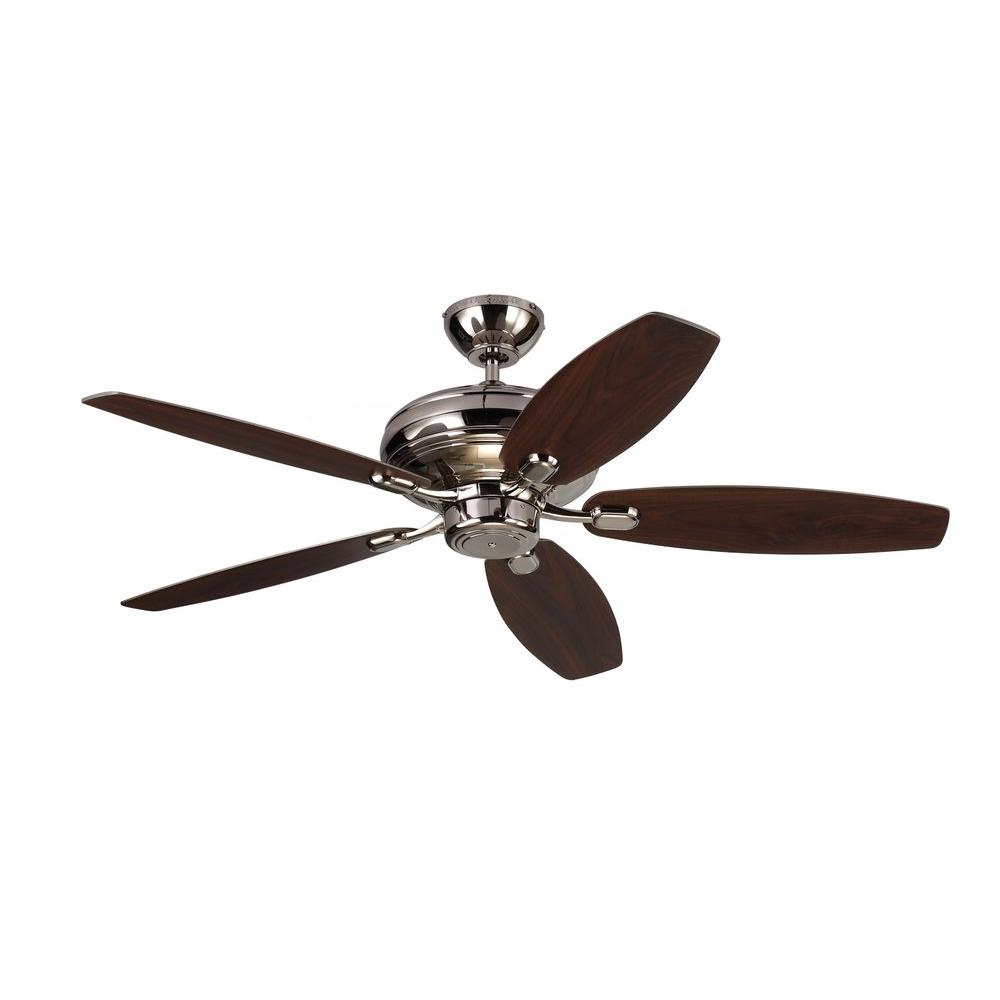 Monte Carlo Cyclone Ceiling Fan       - Monte Carlo Cyclone 60" Roman Bronze Ceiling Fan (5CY60RB) / With a 60 blade span and a premium power motor.