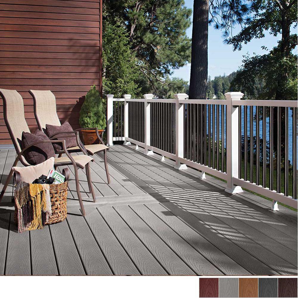Trex Decking Lumber Composites The Home Depot Trex Decking Lumber Composites