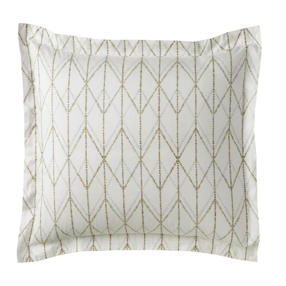 The Company Store Dotted Geo Multicolored 300 Thread Count Organic