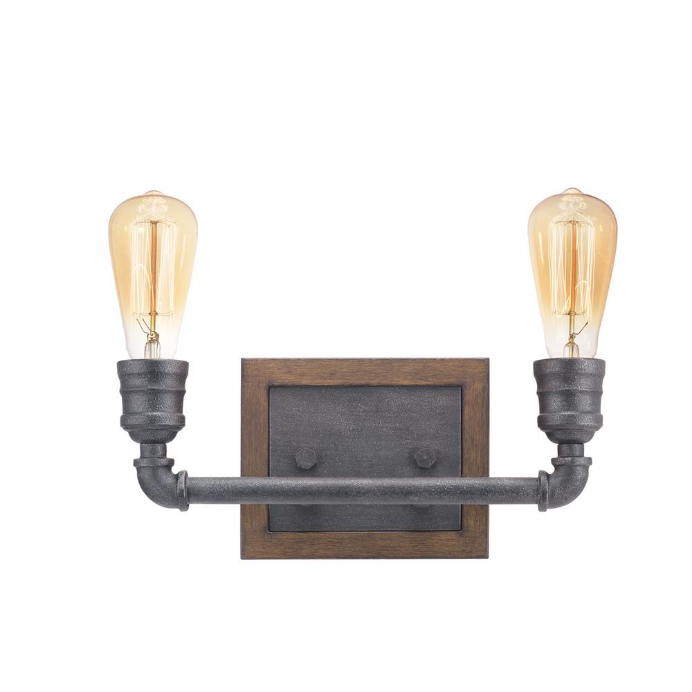  Home Decorators Collection Palermo Grove  2 Light Gilded 