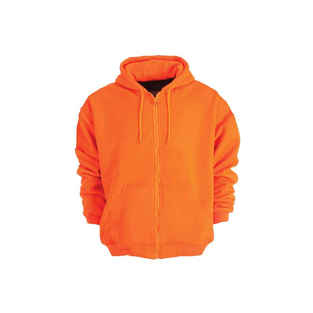 orange sweat shirt