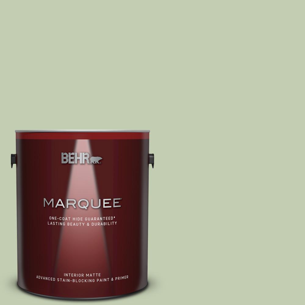 Behr Marquee 1 Gal M380 3 Growing Season One Coat Hide Matte Behr Marquee 1 Gal M380 3 Growing Season One Coat Hide Matte