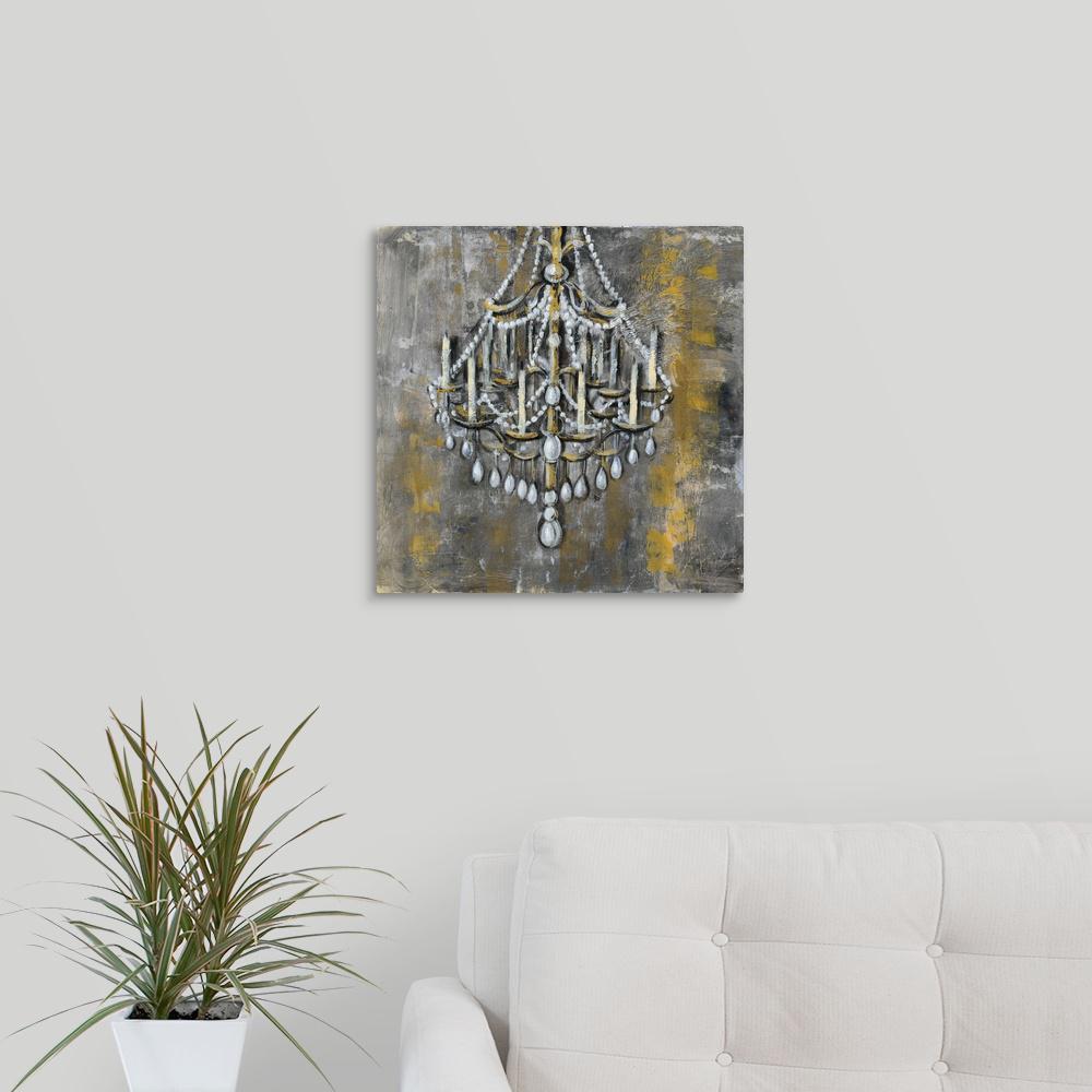 Greatbigcanvas Vintage Chandelier I By Silvia Vassileva Canvas Greatbigcanvas Vintage Chandelier I By Silvia Vassileva Canvas Wall Art