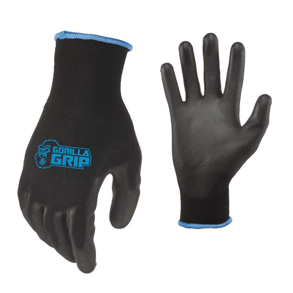 Grease Monkey Gorilla Grip Large Gloves (3Pair)25077060 The Home Depot