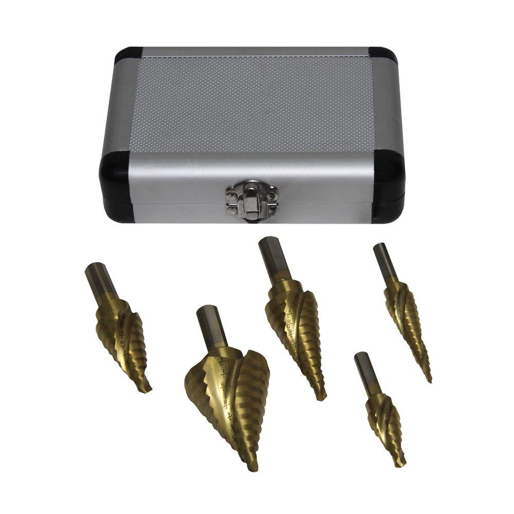 UPC 097257353256 product image for Grip Fluted Drill Bit Set (5-Piece) | upcitemdb.com