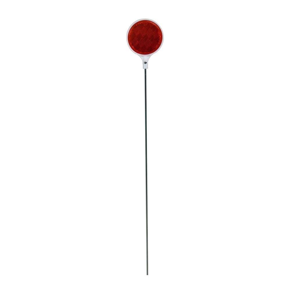 Blazer International Driveway Marker 36 In. 2-Sided Round Red Steel ...