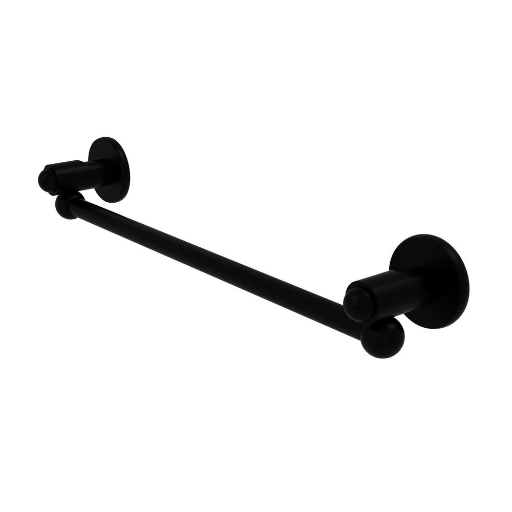 Gatco Latitude Ii 24 In. Towel Bar In Matte Black-4240mx - The Home Depot