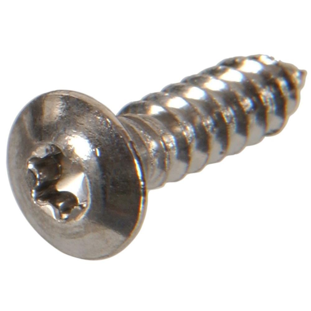 The Hillman Group M4 2 x 30 Black Torx Head Screws (2Pack)881183