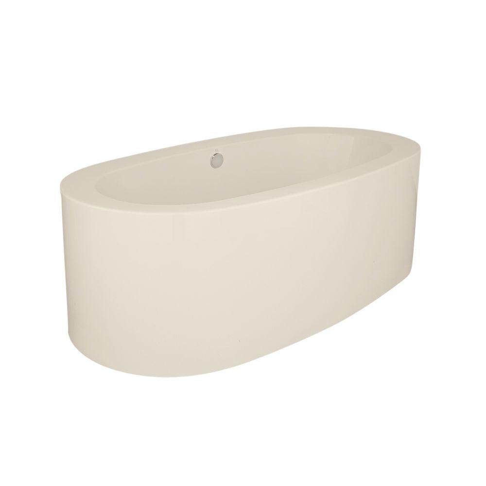 Hydro Systems Shreveport 6 ft. Center Freestanding Air Bath Tub in