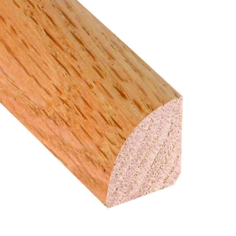 Millstead Unfinished Oak 3 4 In Thick X 3 4 In Wide X 78 In Length Hardwood Quarter Round Molding Lm4365 The Home Depot