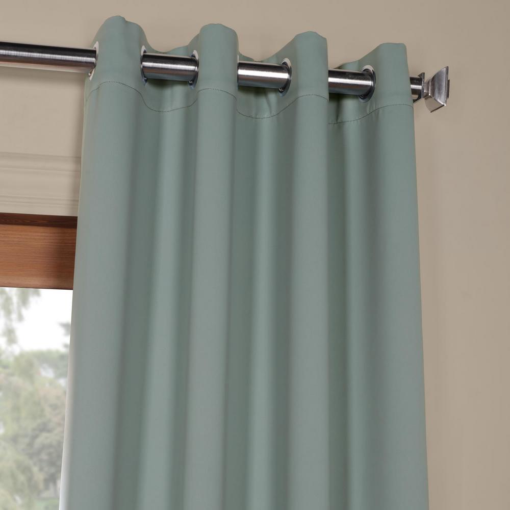 Exclusive Fabrics Furnishings Juniper Berry Green Grommet