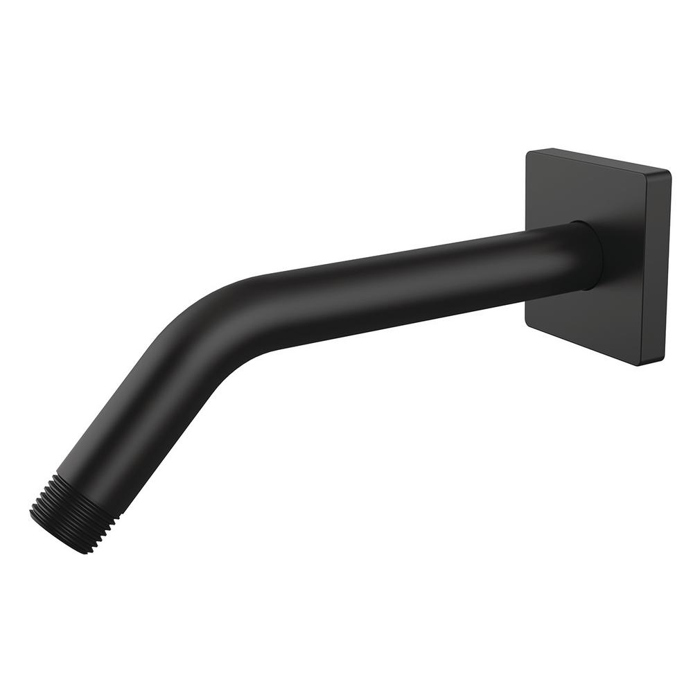 Speakman Lura 7 in. Shower Arm and Flange in Matte BlackCDS2501MB