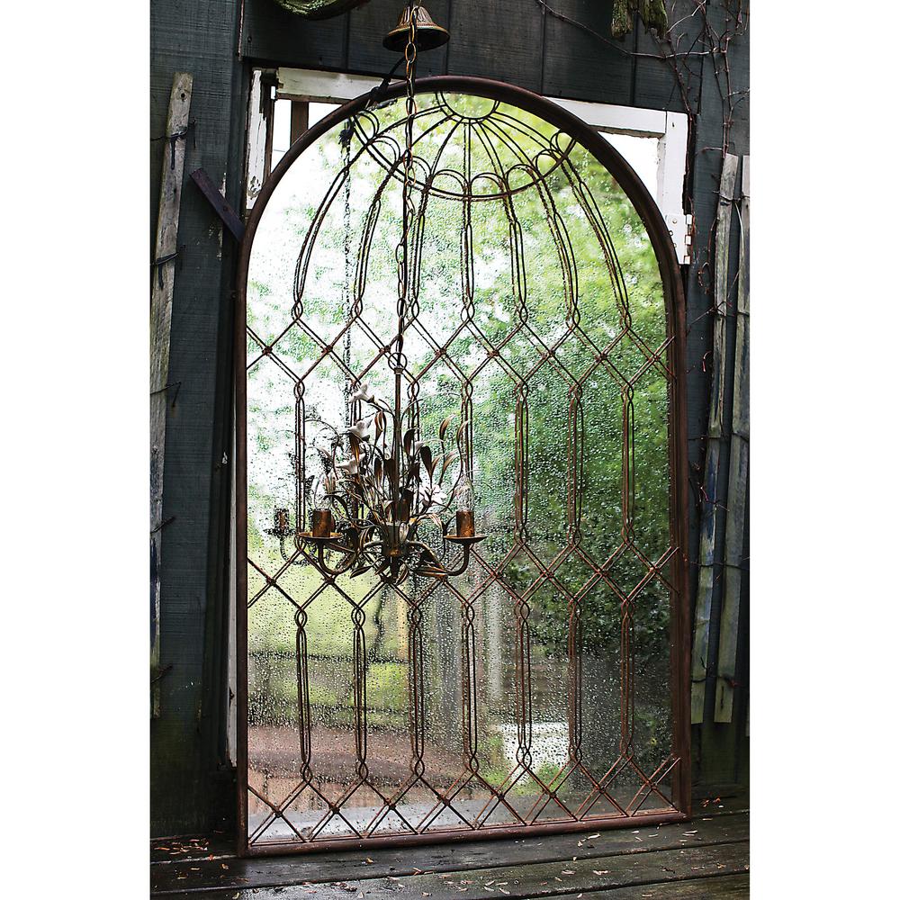 3r Studios Cage Decorative Wall Mirror De5302 The Home Depot 3r Studios Cage Decorative Wall Mirror