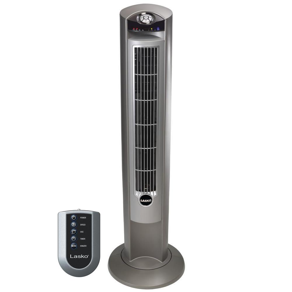 Lasko Wind Curve 42 in. Tower Fan with Fresh Air