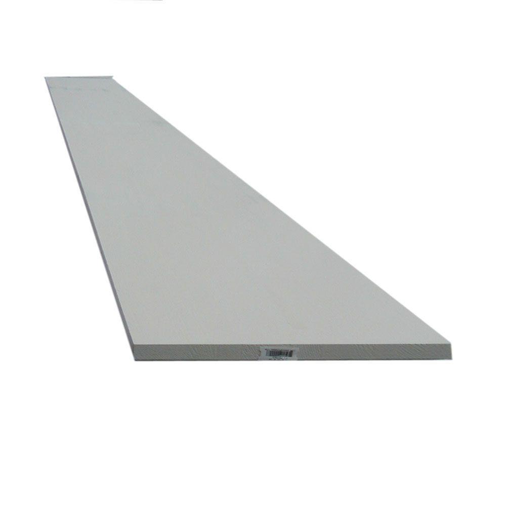 1 In X 8 In X 8 Ft Primed Finger Joint Board 590666 The Home Depot 7522