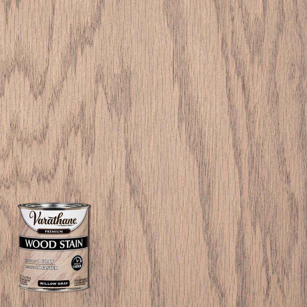 Varathane 1 qt. Willow Gray Premium Fast Dry Interior Wood ...