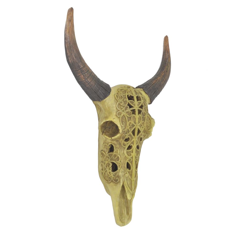 22 In Skull Wall Decor 22 In Skull Wall Decor