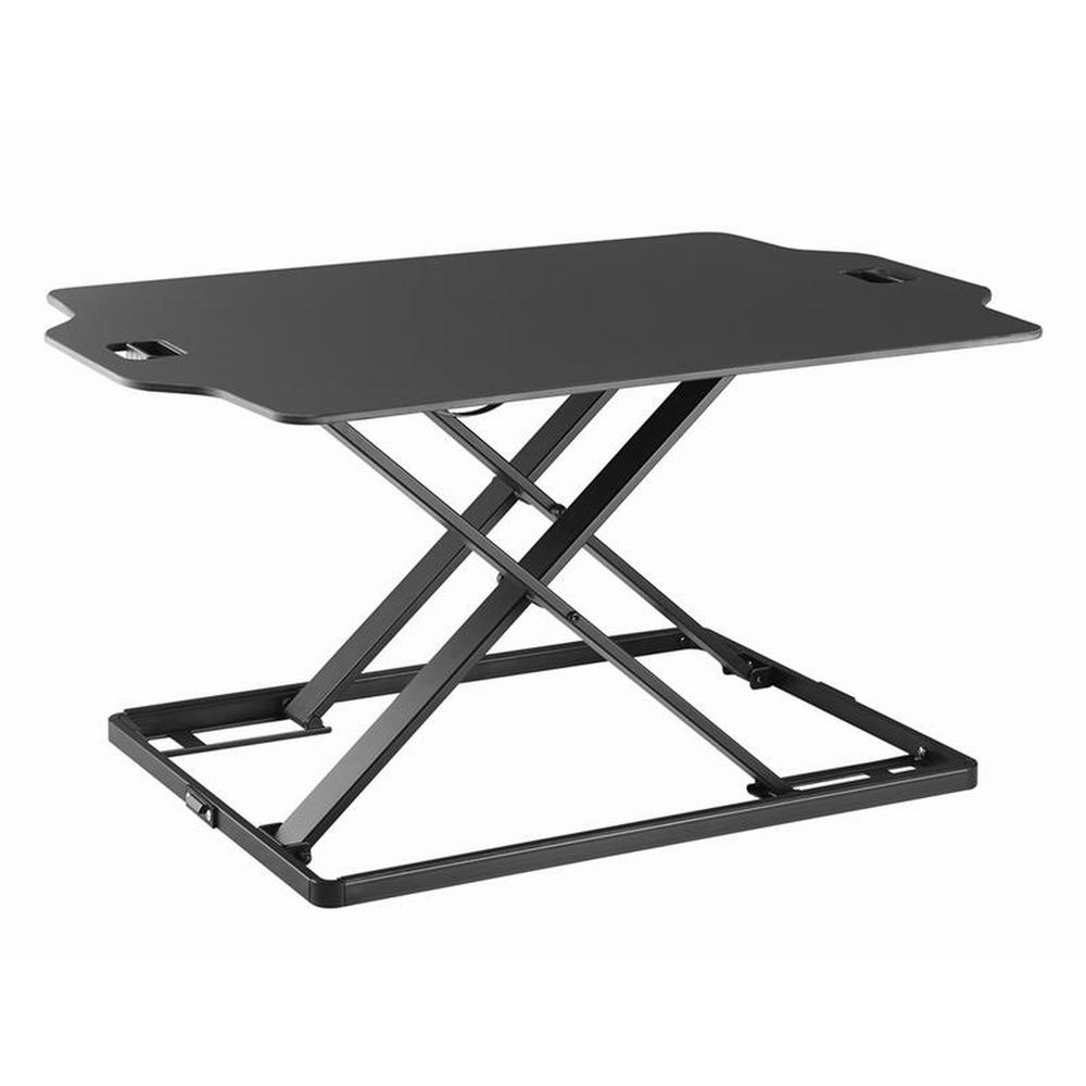 Proht Quick Release Standing Desk Riser In Black 05516 The Home