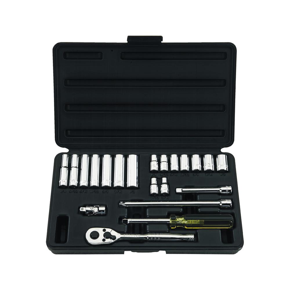 Stanley Socket Set (21Piece)85388 The Home Depot