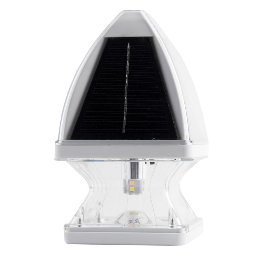 GAMA SONIC Gothic Solar White LED 4x4 and 5x5 Deck Post ...