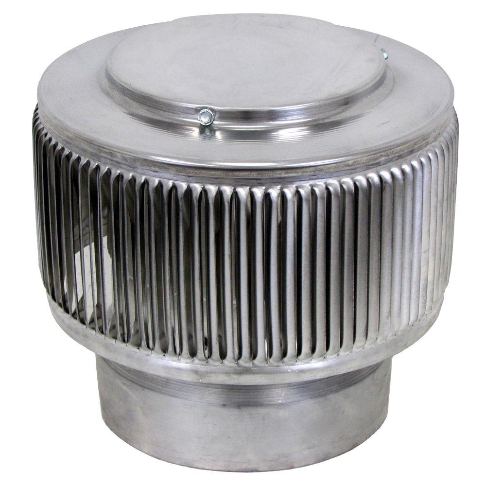 Active Ventilation Aura PVC Vent Cap 6 in. Dia Exhaust Vent with