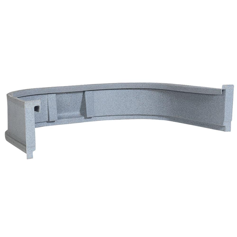 UPC 842458000276 product image for Wellcraft 2060 12 in. Gray Granite Extension Window Well | upcitemdb.com