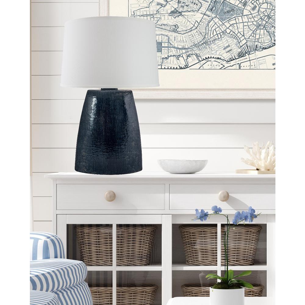 midnight blue table lamp