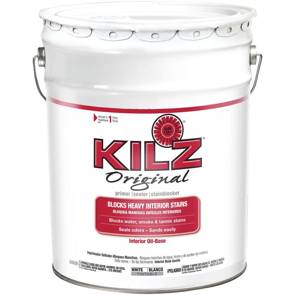 KILZ MAX 1 gal. White WaterBased Interior Primer, Sealer and Stain