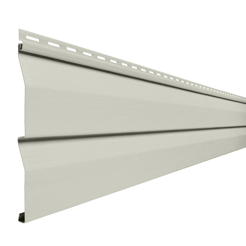 Double 4.5 in. x 144 in. Mist Vinyl Dutch Lap SidingPCD45NMHP The