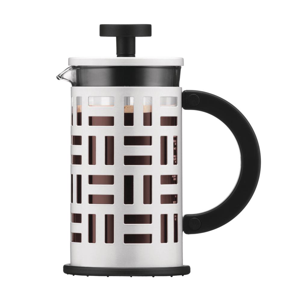Bodum Eileen 3 Cup White French Press Coffee Maker 11198 913 The Bodum Eileen 3 Cup White French Press Coffee Maker