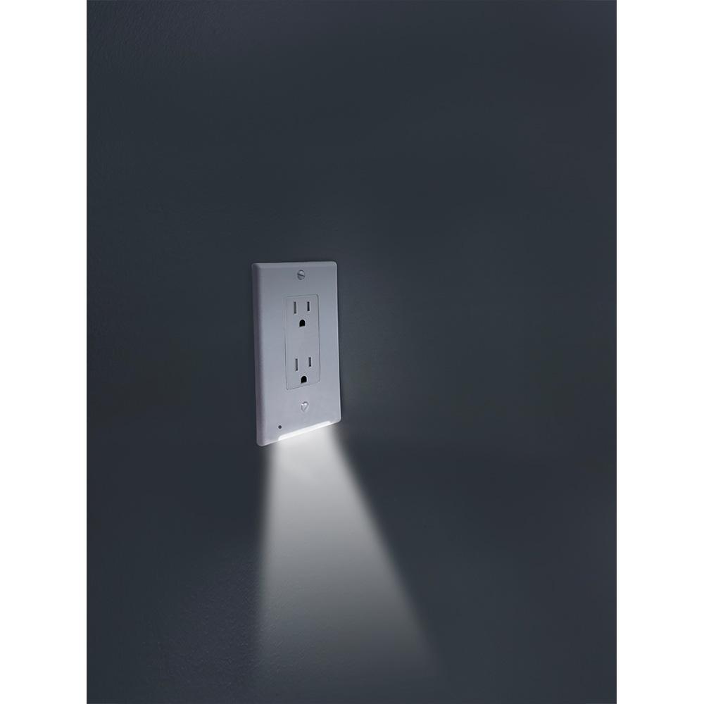 Glocover 1 Gang Decor Plastic Wall Plate With Built In Nightlight White 4 Pack Gc Cddo W4 The Home Depot - Decorative Wall Switch Plates Home Depot Glocover 1 Gang Decor Plastic Wall Plate With Built In Nightlight White 4 Pack Gc Cddo W4 The Home Depot - Decorative Wall Switch Plates Home Depot