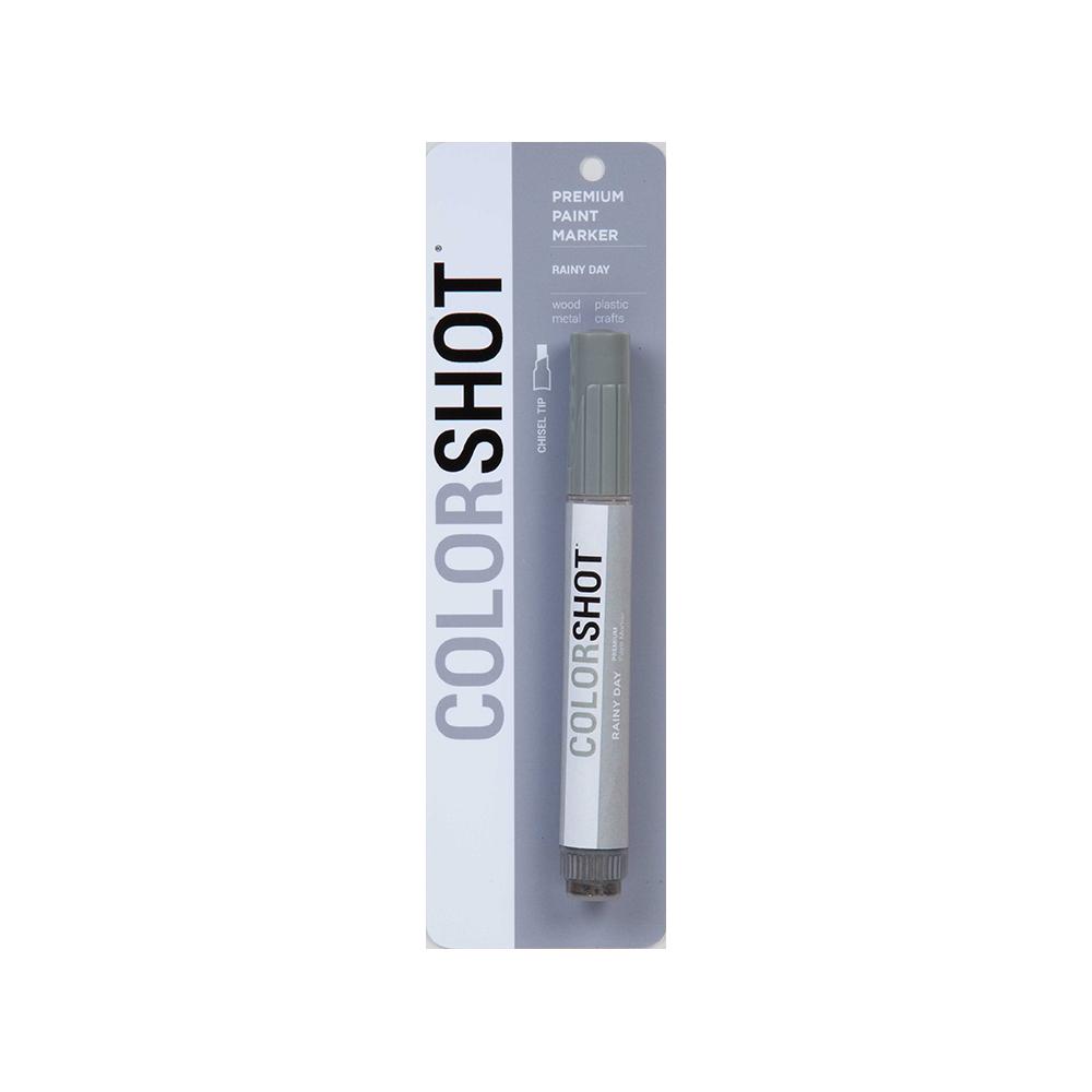COLORSHOT Rainy Day Gray Acrylic Craft Paint Pen43857 The Home Depot